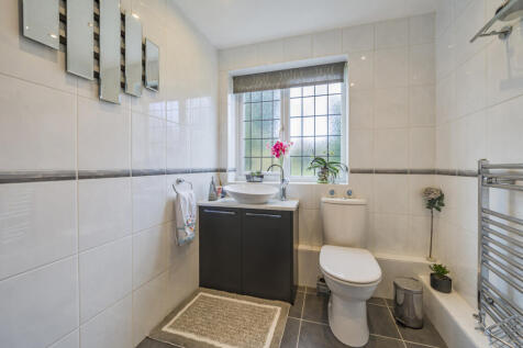 Downstairs cloakroom with room to put in a shower in order to service a possible downstairs bedroom/shower room setup