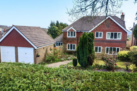 Front elevation with views of open countryside, Ashdown Forest and far reaching views of the South Downs beyond