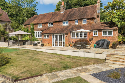 House, terrace and garden