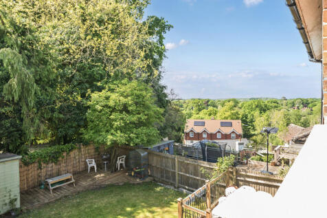 South facing rear garden with West facing views over Reedens Meadow
