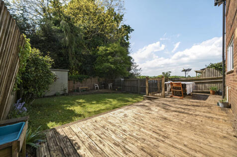 South facing rear garden with elevated views over Reedens Meadow