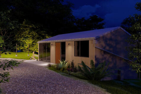 CGI of converted barn