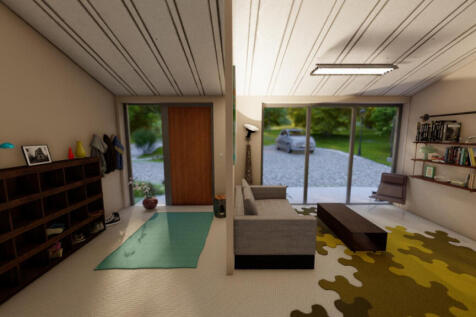 CGI of converted barn