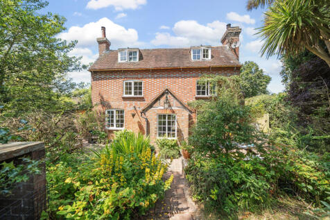 Attractive front elevation and private front garden