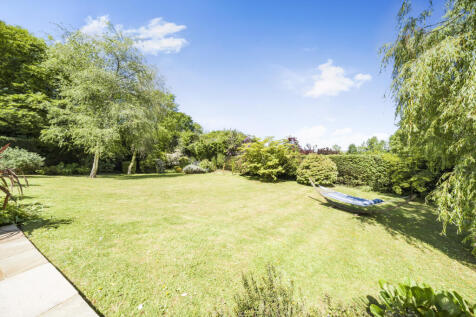 Generously proportioned private, secluded, peaceful and low maintenance rear garden