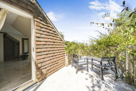 Balcony from Master Bedroom providing uninterrupted elevated views over Ashdown Forest