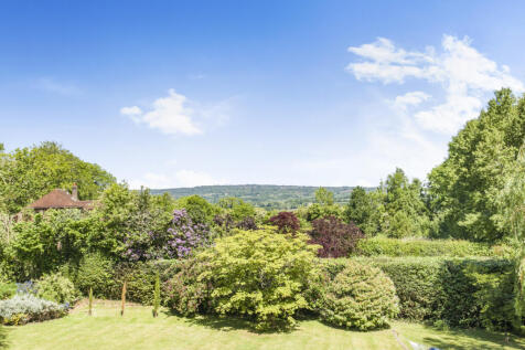 Elevated uninterrupted views over Ashdown Forest from every room facing the rear of the house