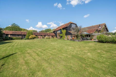Rear formal garden and terrace