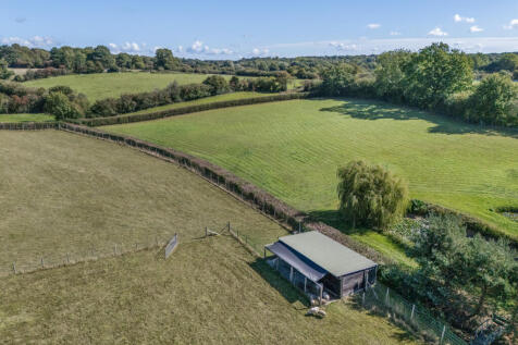Two paddocks with Reindeer barn and top field