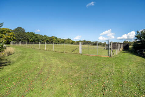 Two bottom paddocks, top paddock and section of private woodland belonging to the house