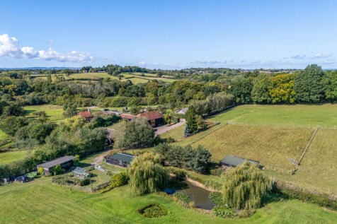 Old Brookhouse Barn, outbuildings, paddocks and field