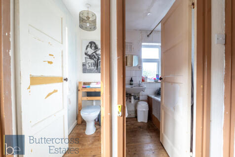 Bathroom and separate toilet