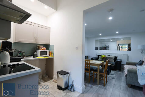 Kitchen and Living and Dining Area