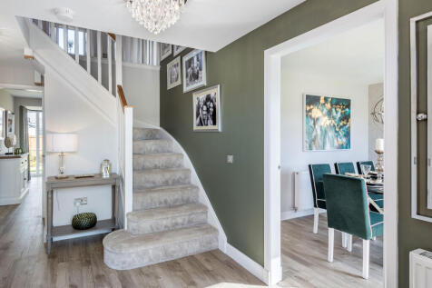 Image of hallway in 4 bedroom Glenbervie house type at Cammo Meadows