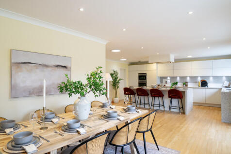 Open plan living space