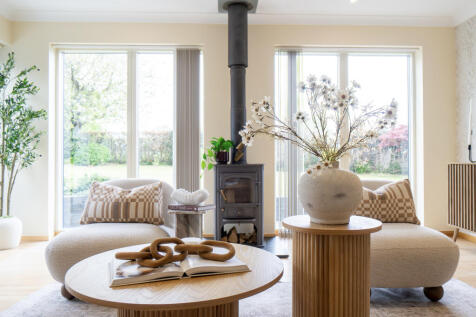 Open plan living space