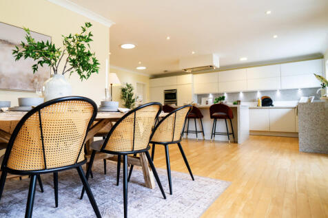 Open plan living space