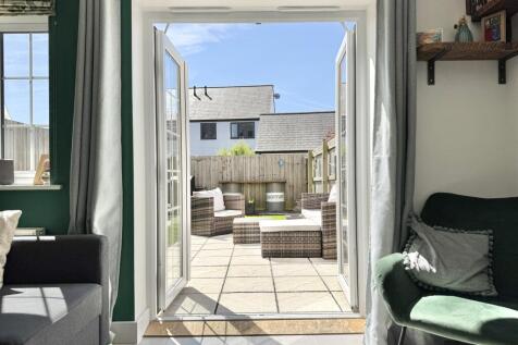French Doors to Enclosed Garden