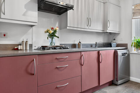 Stylish Pink Kitchen