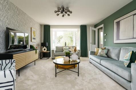 The lounge is both spacious and welcoming
