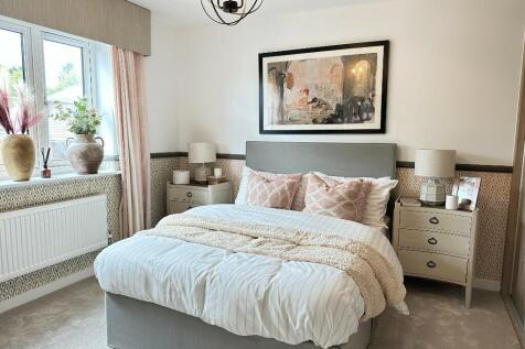 Bedroom 2 staged