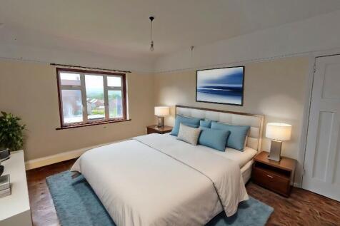 Bedroom 1 - staged