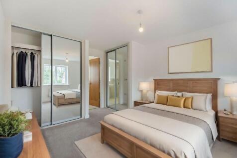 Bedroom 1 - staged