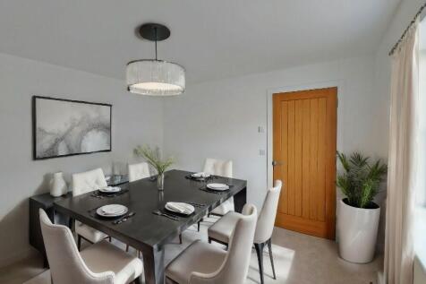 Dining room - staged