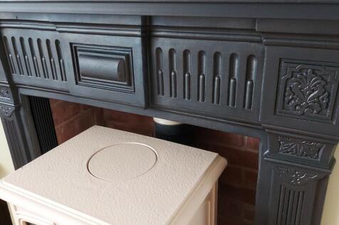 Victorian fireplace