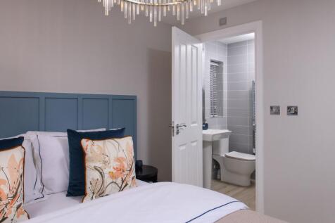 En suite in bedroom 1 in The Abbeydale 3 bedroom Show Home