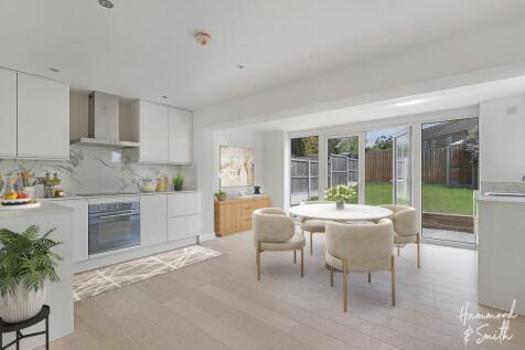 Image enhanced with CGI staging