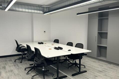 Open plan office space