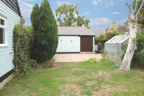 Rear access into the garages