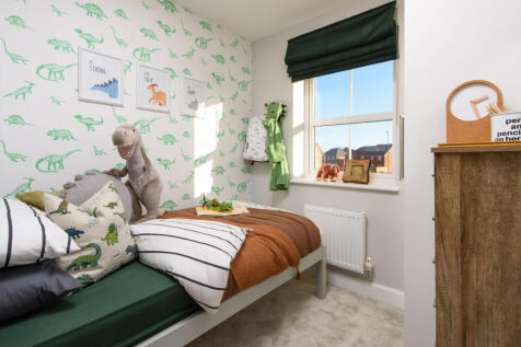 Internal view of bedroom 3 in the Archford home