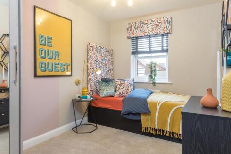 Bedroom in the Archford 3 bedroom home