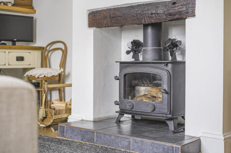 View Of Log Burner