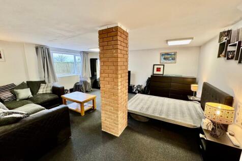 Open plan lounge/ bedroom