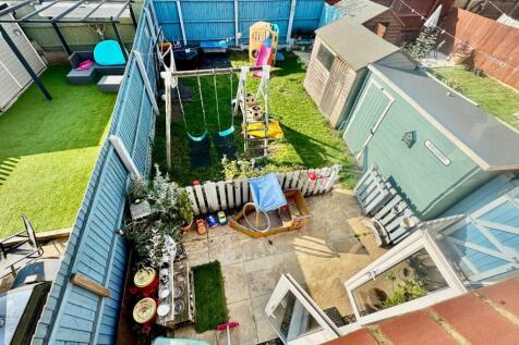 View  of Garden from Bedroom One