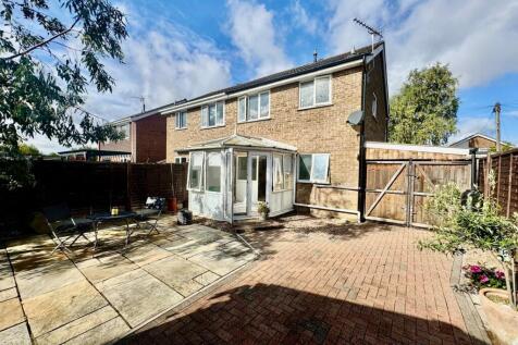 Rear of property