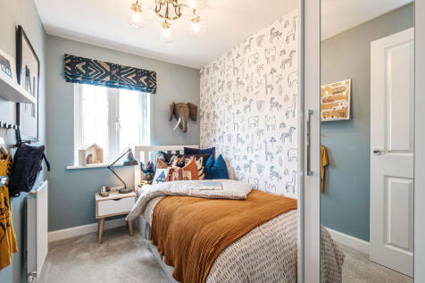 Interior view of bed 4 in our 4 bed Woodcote