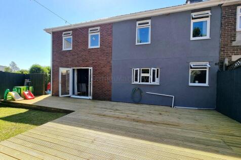 Rear of the property