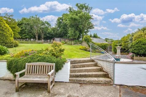 Steps from Main House (Utility Romm Door) up to Ga
