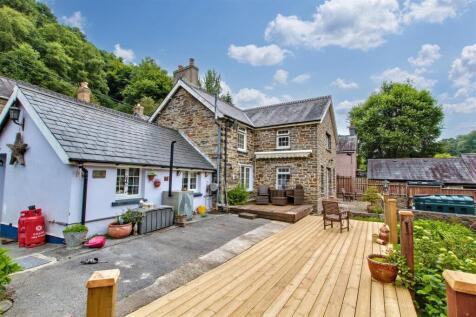 Decking and rear of property
