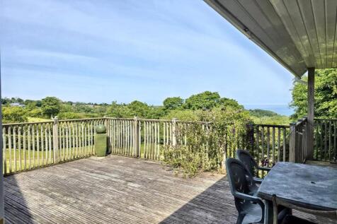 Decking and sea views