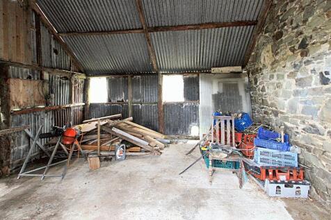 Inside storage shed