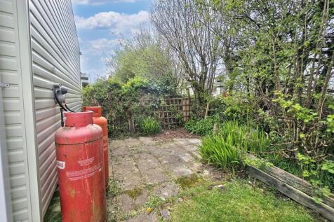 Rear patio