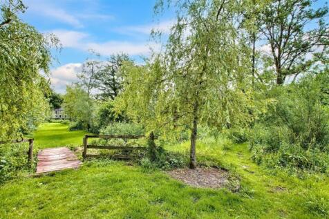 Bridge leading into lower garden