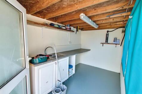 Inside Garden Store shed