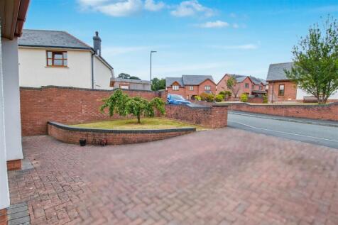 Drive and front lawn