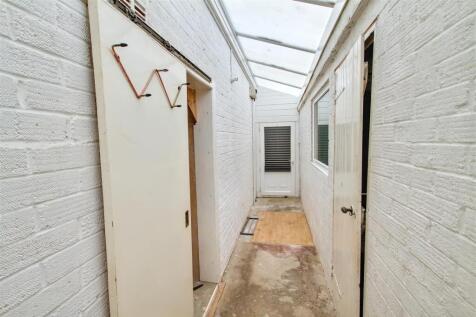 Covered Access to Garage &amp; Utility